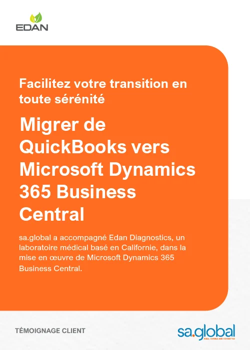 L’histoire d’Edan Diagnostics : passer de QuickBooks à Microsoft Dynamics 365 Business Central