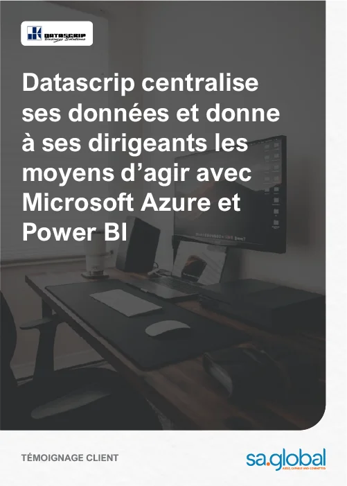 Datascrip met en place un reporting et des analyses exploitables grâce à Microsoft Power BI et Azure