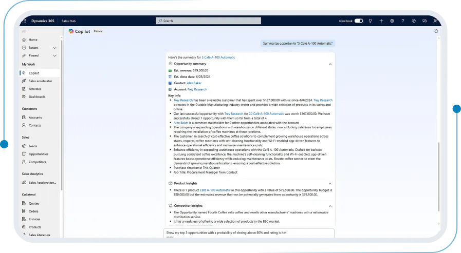 Dynamics 365 Sales CRM: Customer engagement and relationship management
