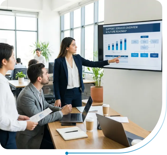 transition to managed services support